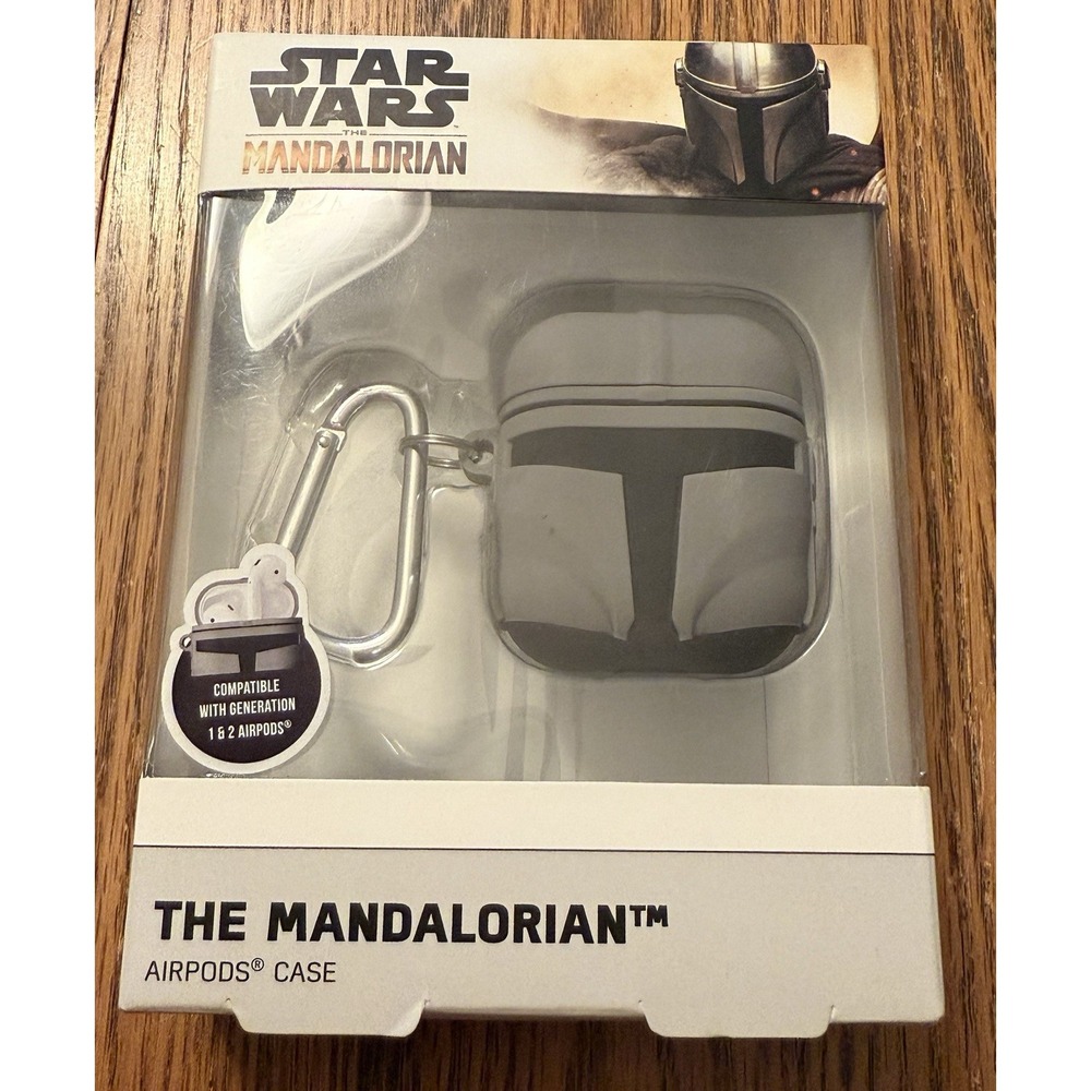STAR WARS MANDALORIAN HELMET WIRELESS‎ AIRPODS CASE - New Sealed